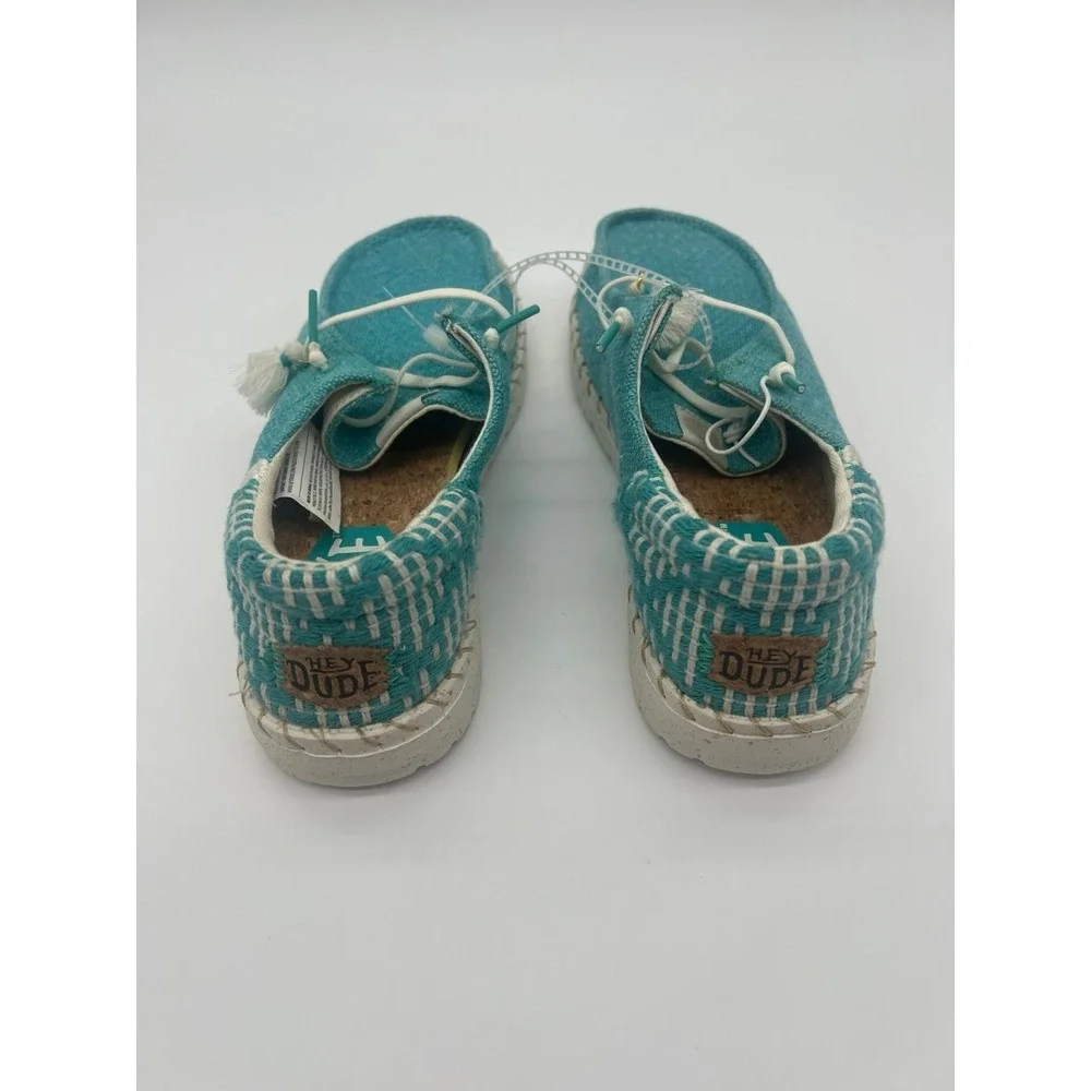 Hey Dude Wendy Funk Coastal Jute Slip On Size 6